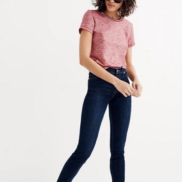 MADEWELL 9" Magic Pocket Mid Rise Skinny Jeans 24 - Picture 2 of 11
